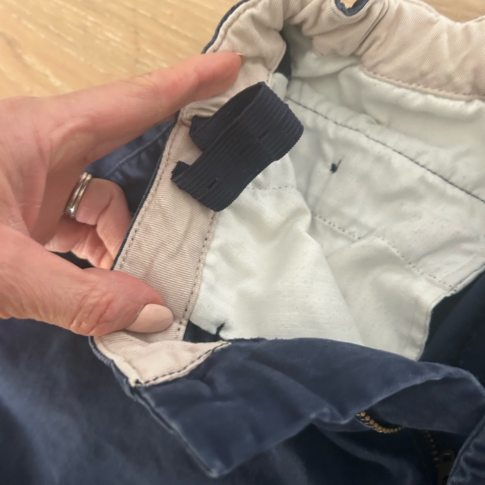 GAP Kids Navy Blue Chino Pants Size 18 - Picture 6 of 6